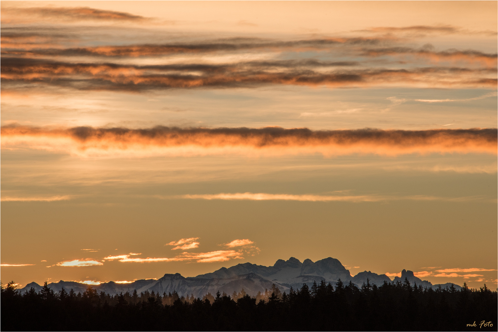 Blick zum Dachstein