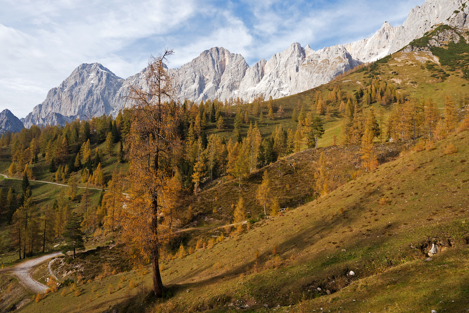 Blick zum Dachstein...