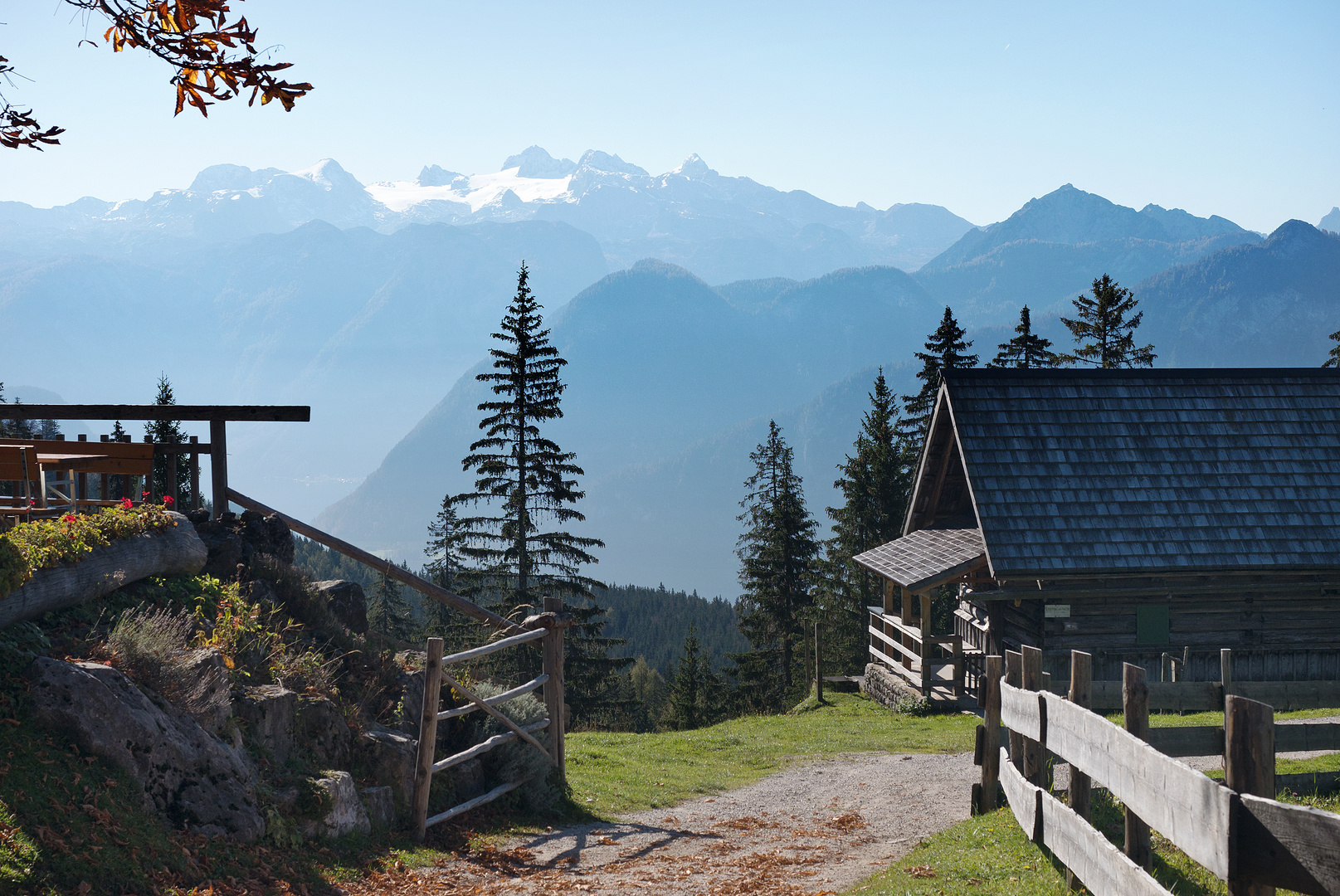 Blick zum Dachstein