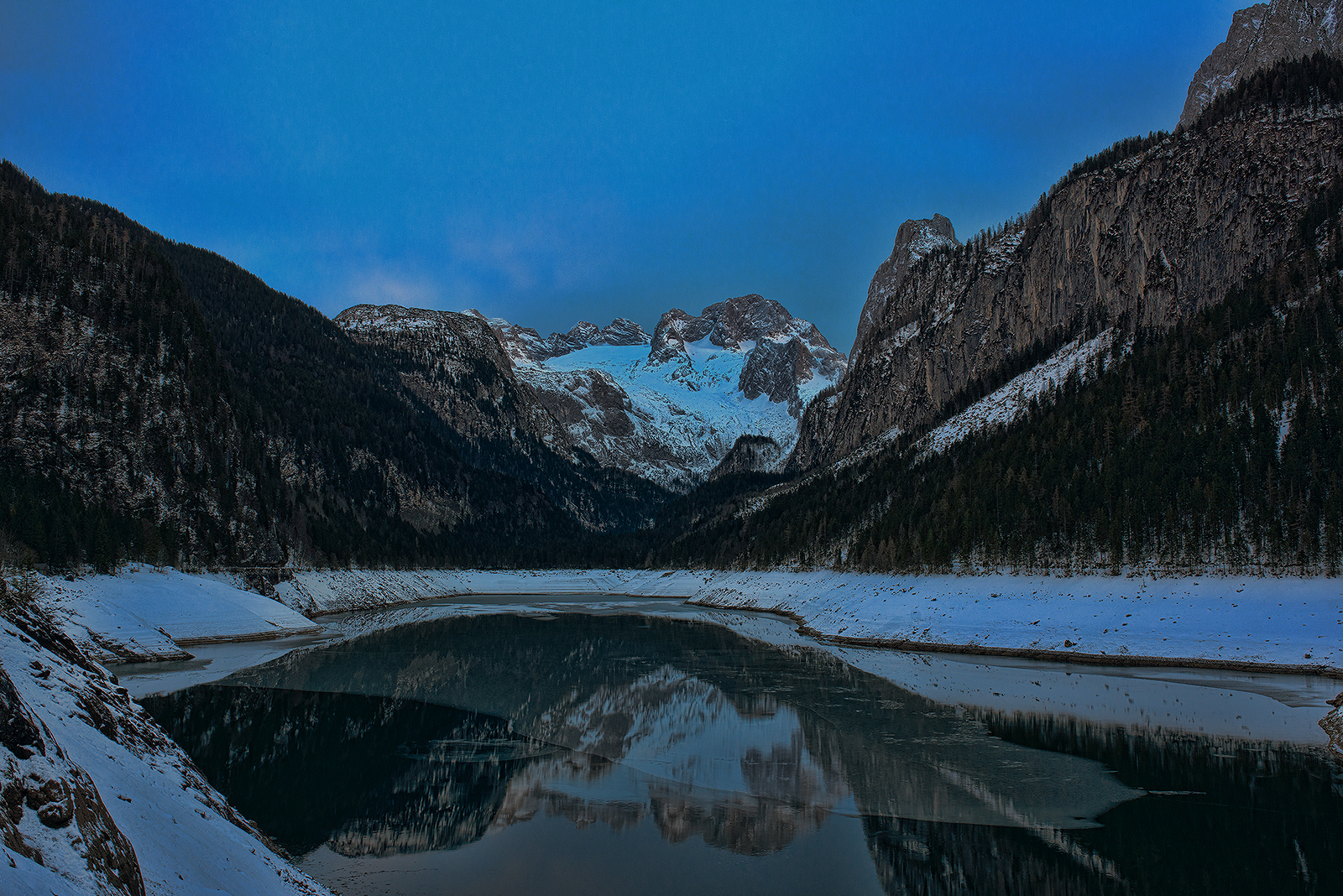 Blick zum Dachstein