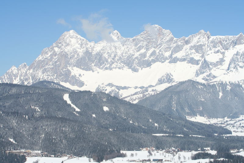 Blick zum Dachstein