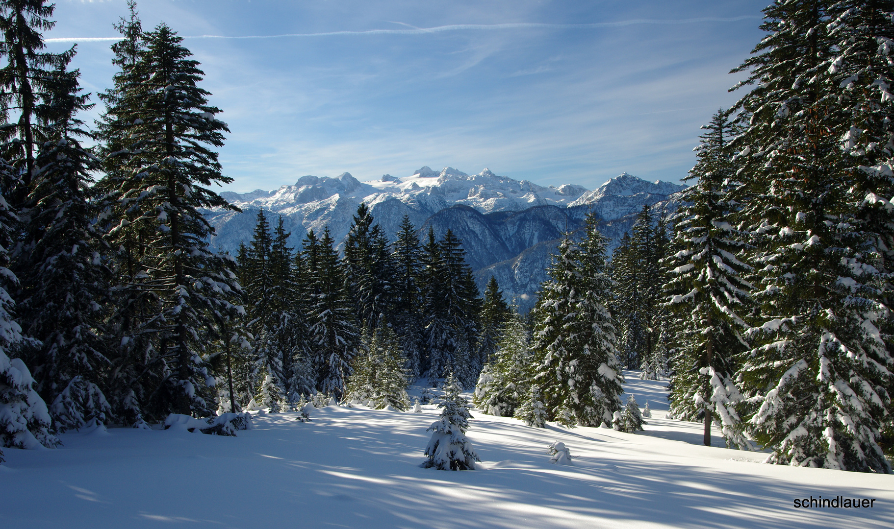 Blick zum Dachstein