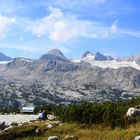 Blick zum Dachstein-Gletscher