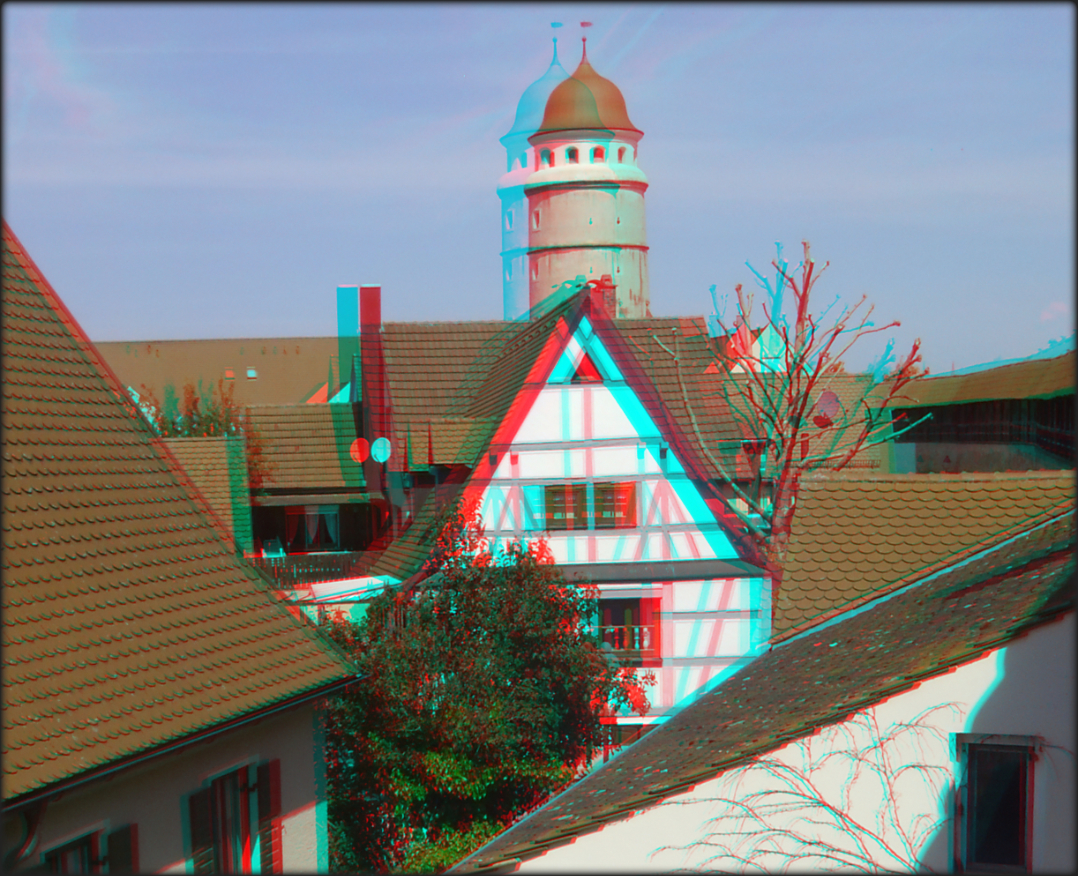 Blick zum Deininger Tor (3D Ana)