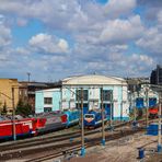 Blick zum Depot Krasnojarsk
