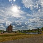 Blick zum Dömitzer Hafen