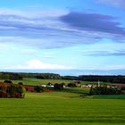 Blick zum Dorf