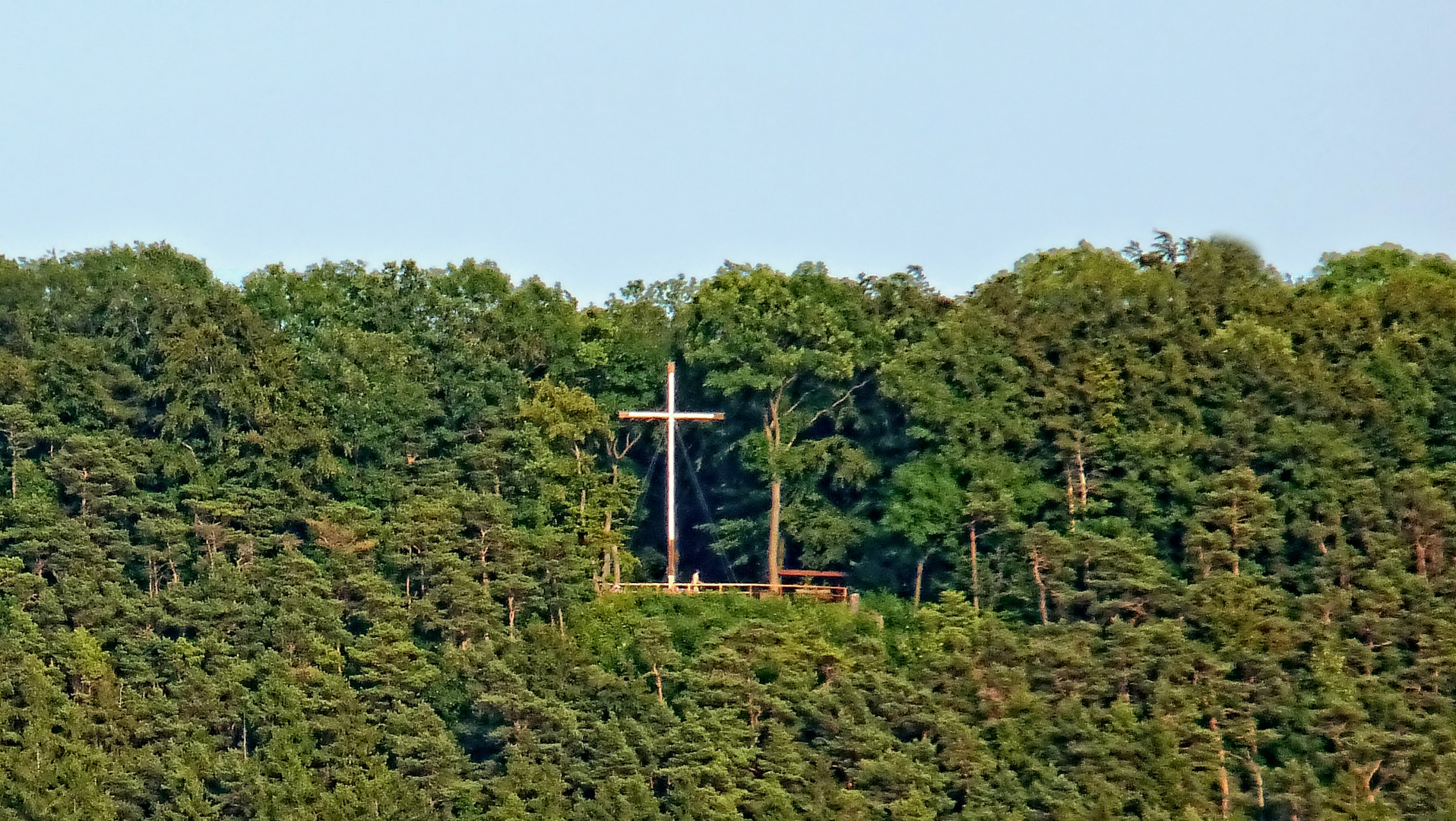 Blick zum Dünkreuz von Heilbad Heiligenstadt