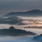 Blick zum Engelmannsfelsen