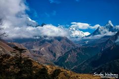 Blick zum Everest