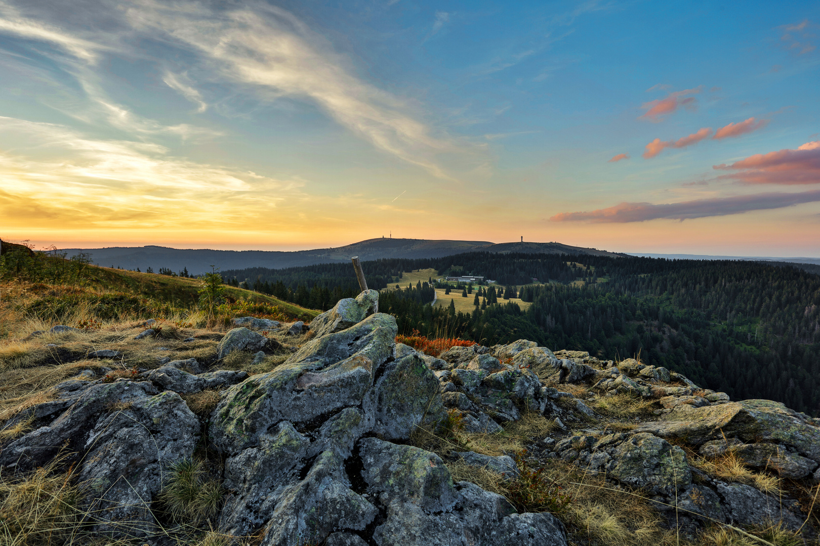 Blick zum Feldberg