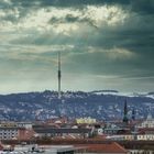 Blick zum Fernsehturm