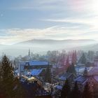 Blick zum Fichtelberg