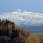 Blick zum Fichtelberg