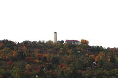 Blick zum Fuchsturm in Jena