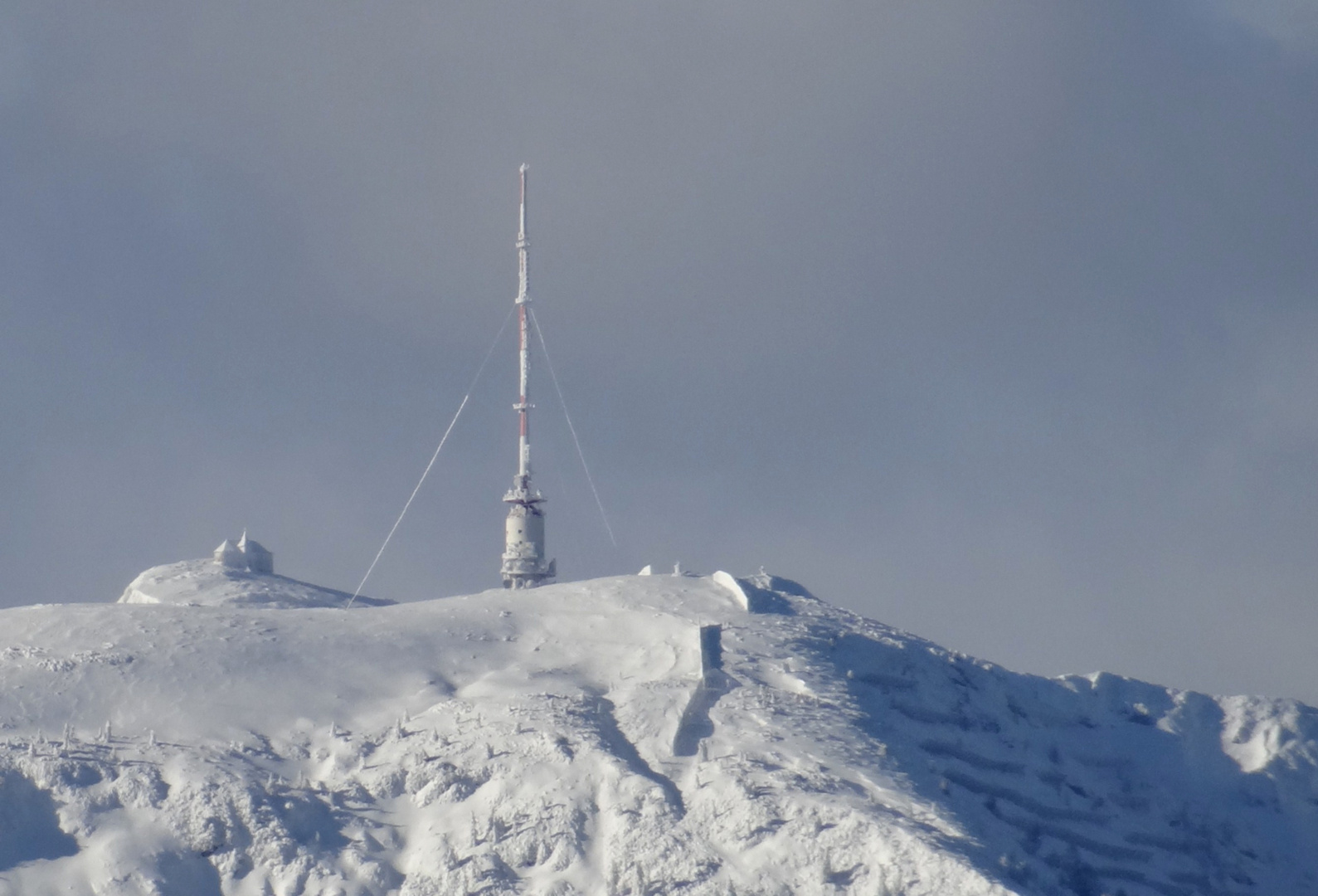 Blick zum Gipfel