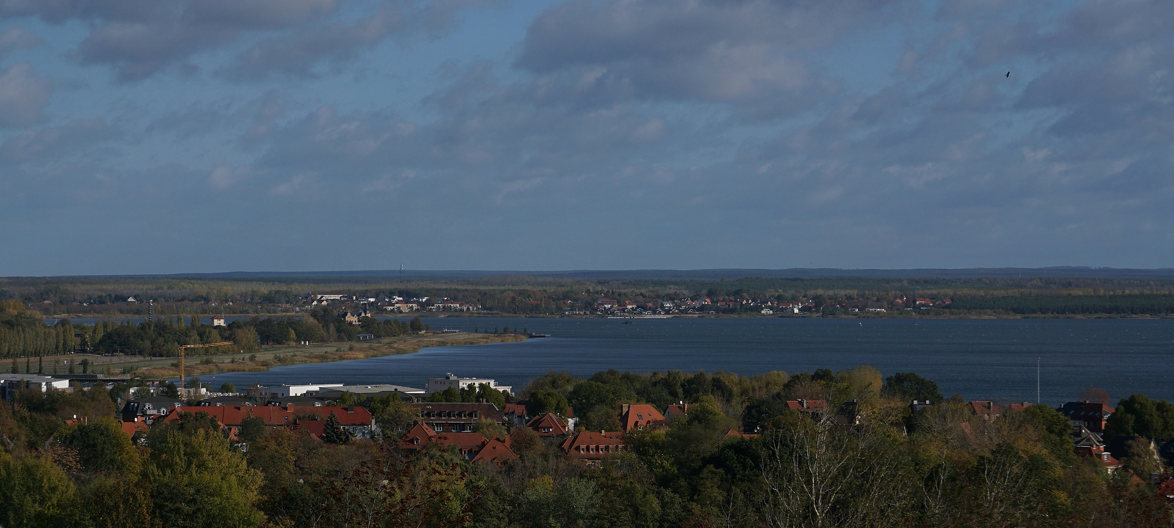 Blick zum Goitzschesee