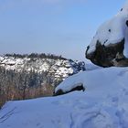Blick zum Gorisch in schönster Januarsonne und angesichts des Schnees...