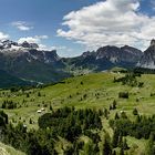 Blick zum Grödner Joch