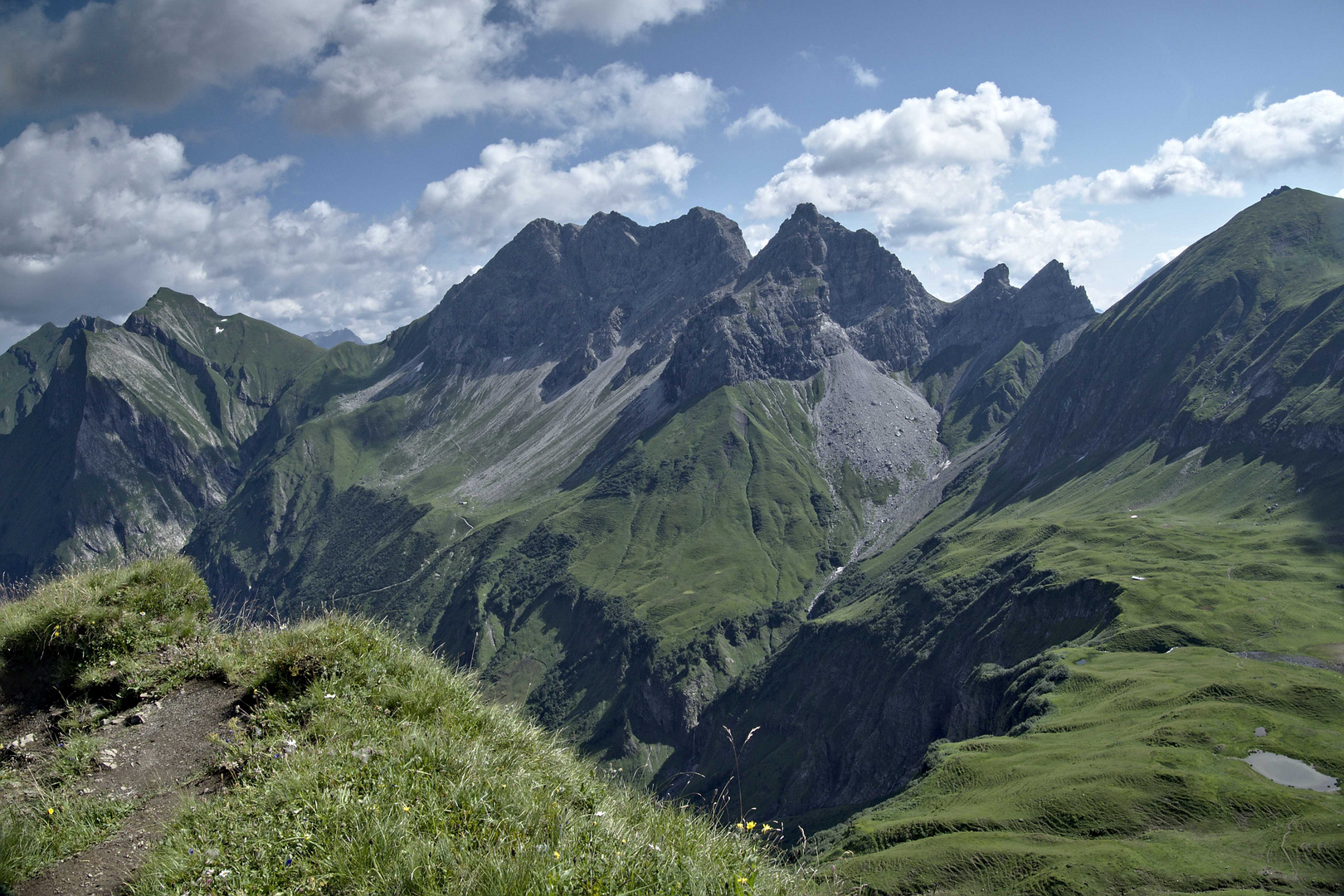 Blick zum Großen Wilden