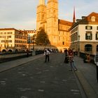 Blick zum Großmünster