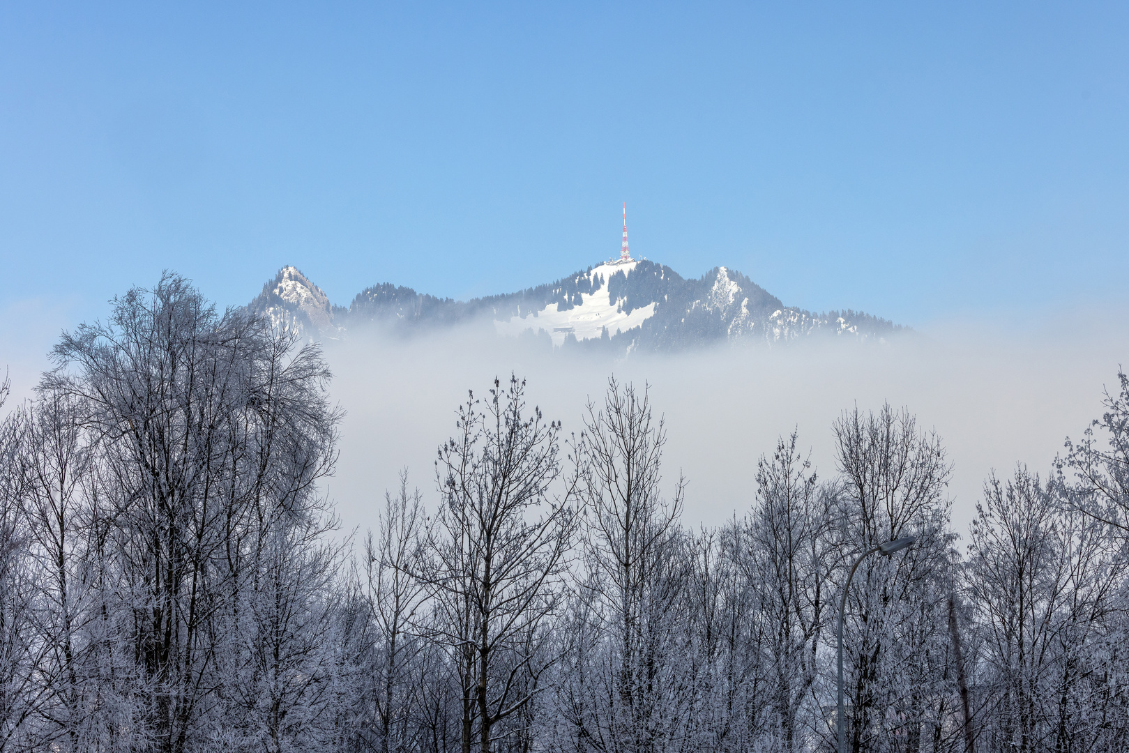 Blick zum Grünten 1738m