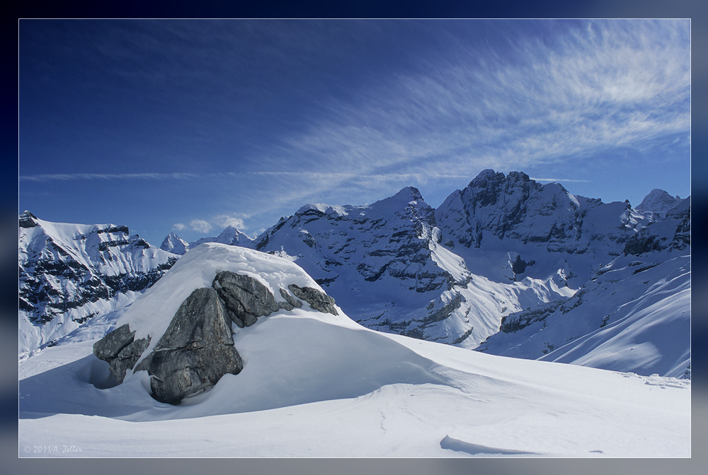 Blick zum Gspaltenhorn