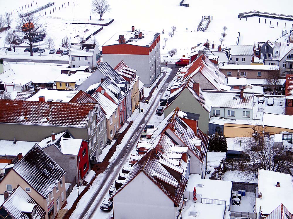 Blick zum Hafen