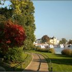 Blick zum Hafen der Weißen Flotte von Schwerin