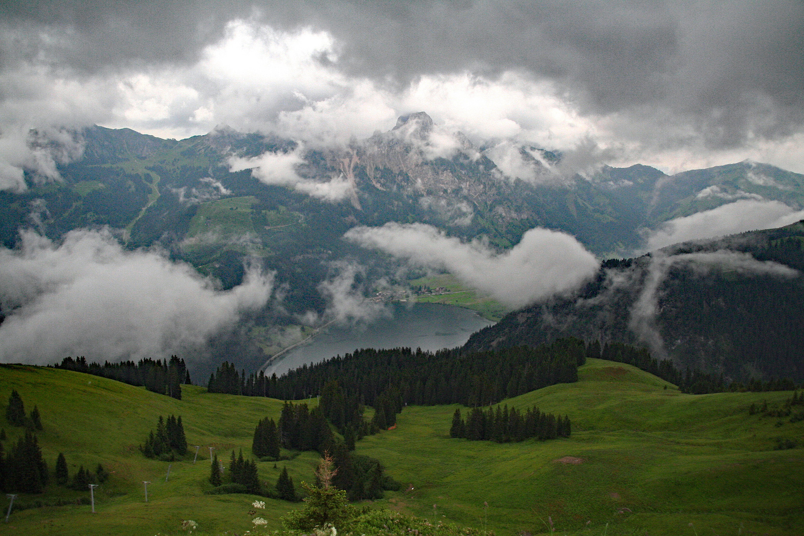 Blick zum Haldensee