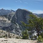 Blick zum Half Dome vom North Dome...