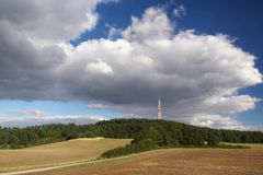 Blick zum Hardtberg