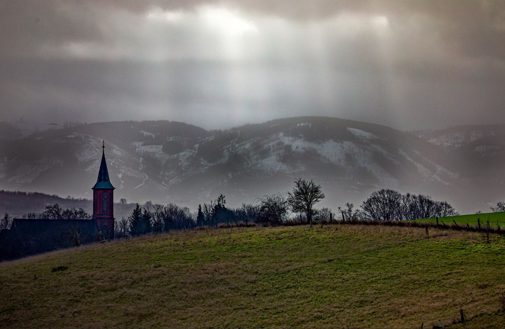 Blick zum Harz