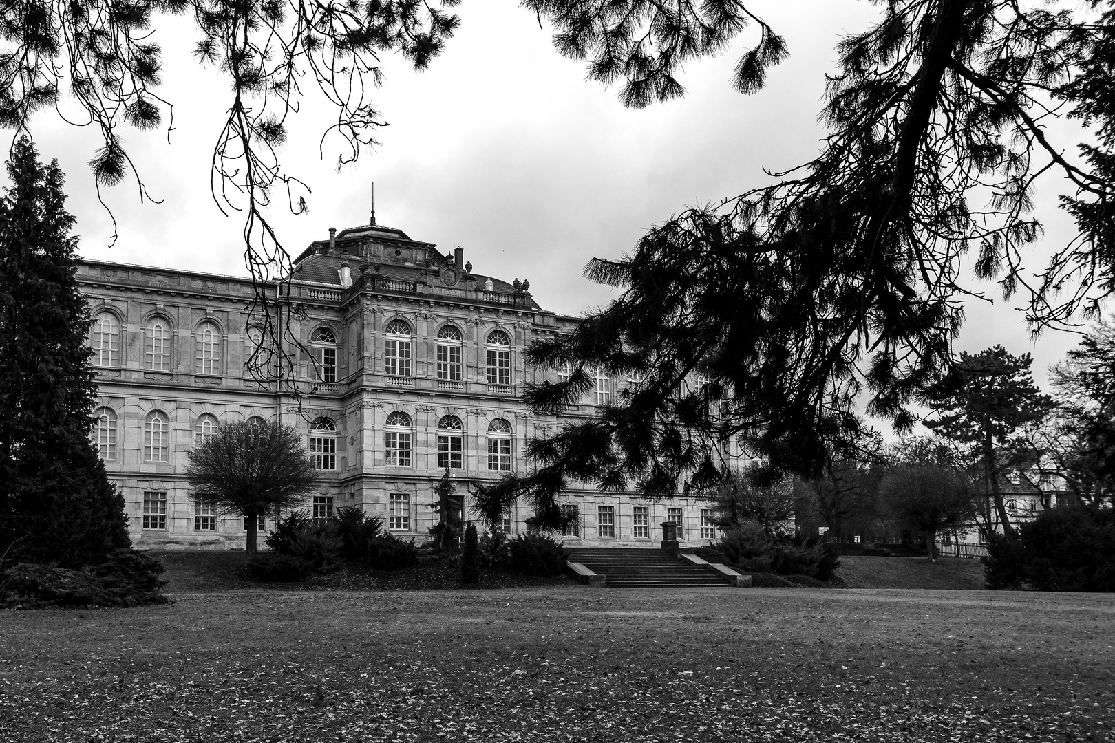 Blick zum Herzoglichen Museum Gotha