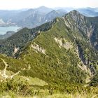 Blick zum Herzogstand und Kochelsee