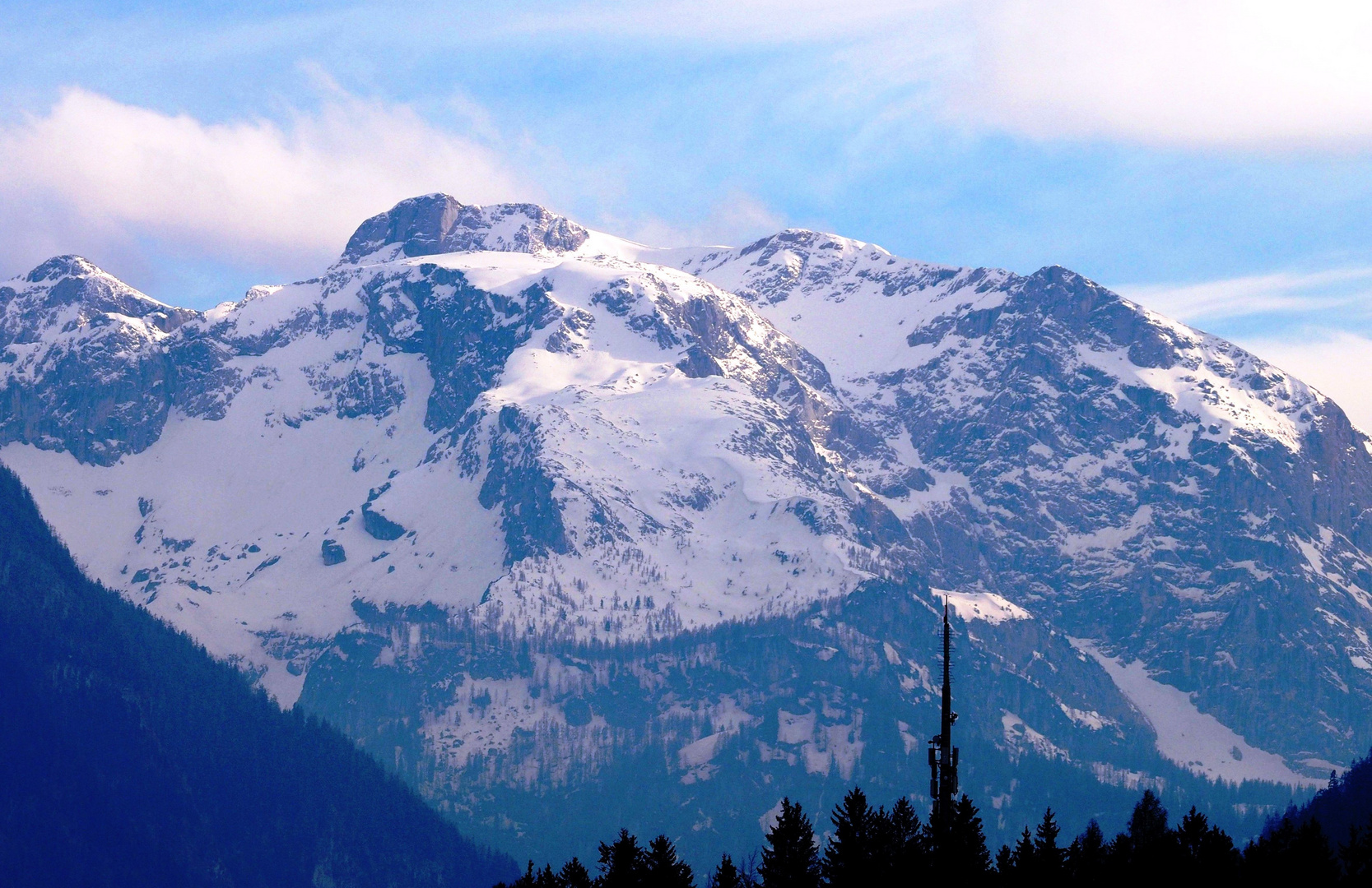 Blick zum Hochkönig