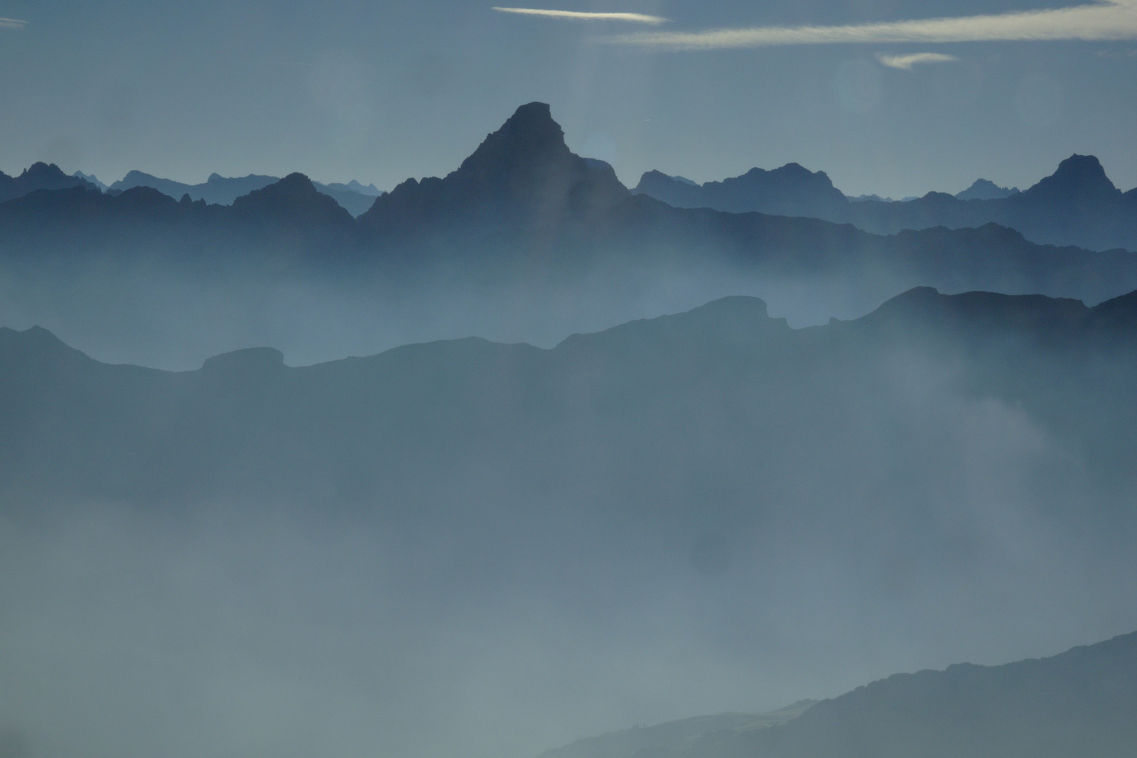 Blick zum Hochvogel