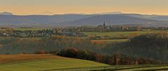 Blick zum höchsten Gipfel der Sächsischen Schweiz, dem Großen Zschirnstein