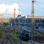 Blick zum Holzkirchner Bahnhof