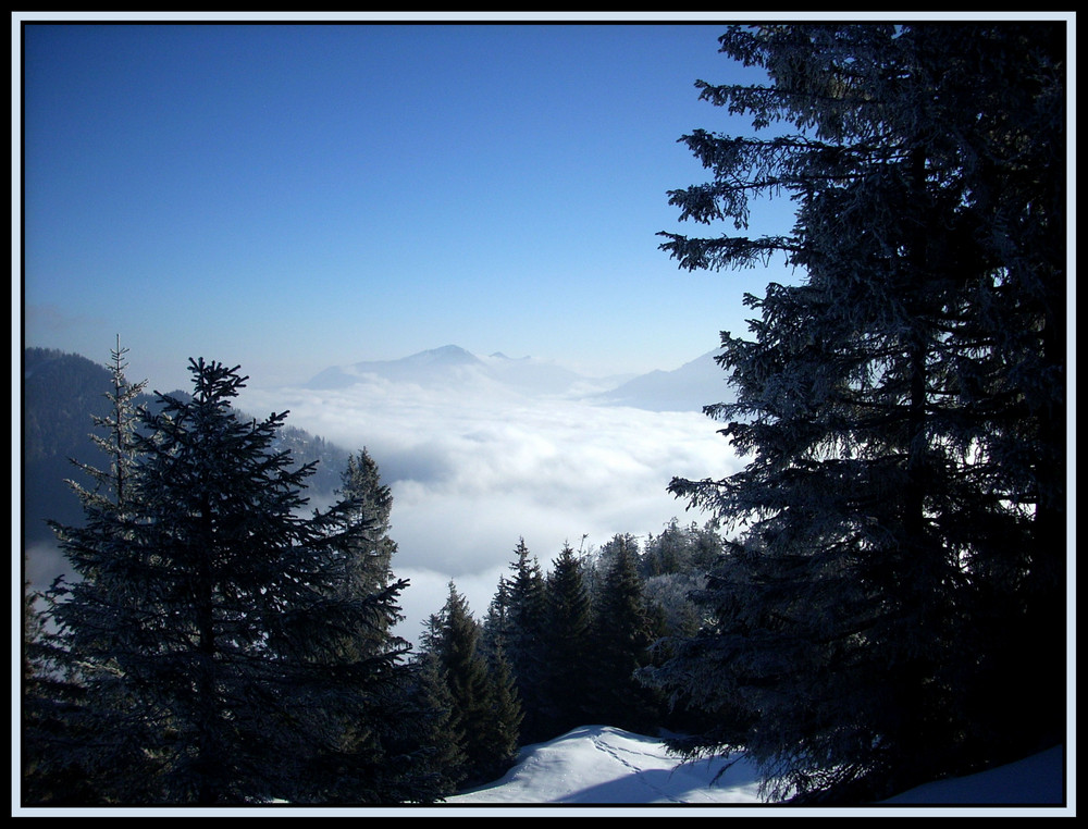 Blick zum Horizont