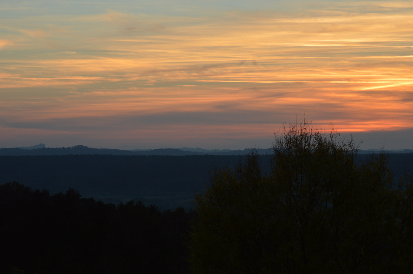 Blick zum Horizont