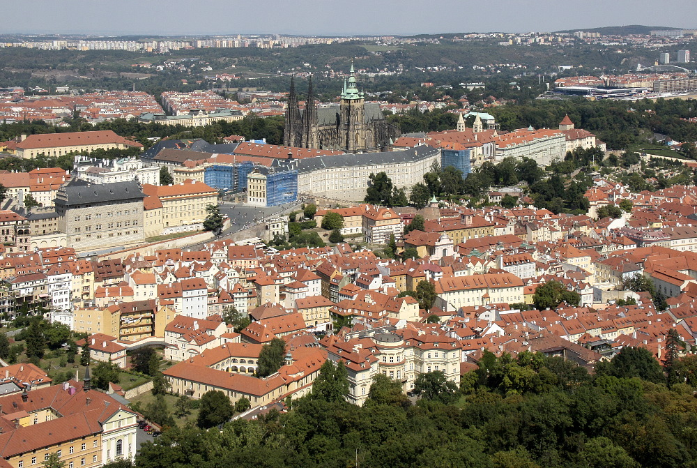 Blick zum Hradschin