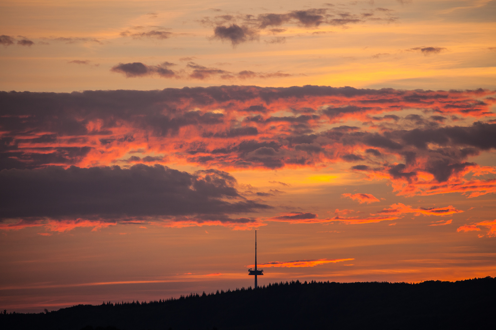 Blick zum Hunsrück - Postkartenidyll