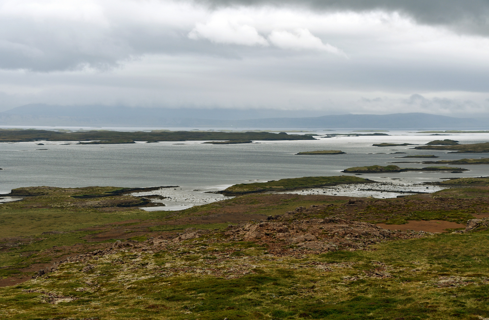 Blick zum Hvammsfjördur auf der Halbinsel Snaefellsnes