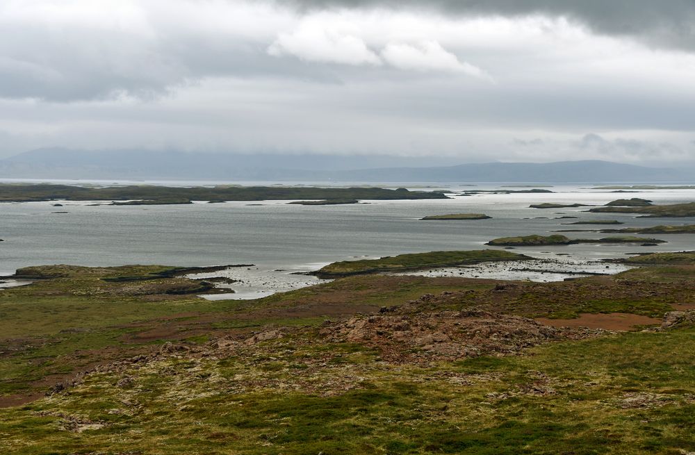 Blick zum Hvammsfjördur auf der Halbinsel Snaefellsnes