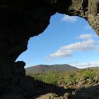 Blick zum Hverfjall-Krater Island