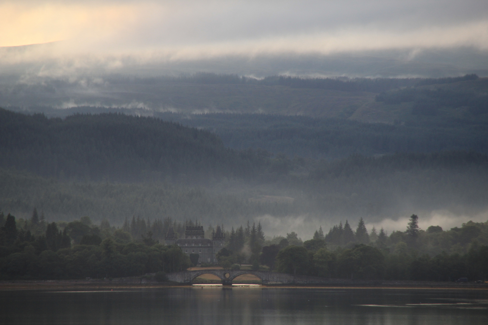 Blick zum Inveraray Castle