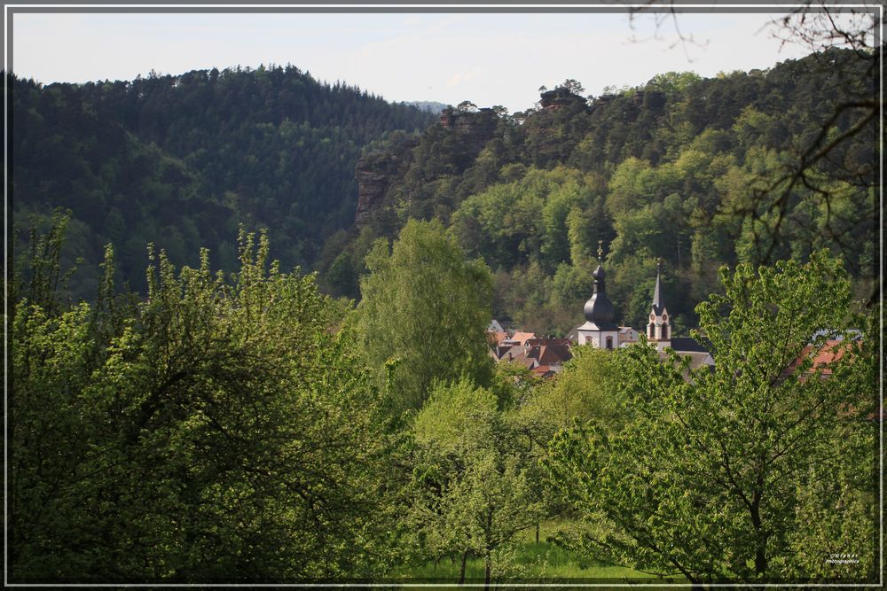 Blick zum Jungfernsprung