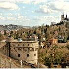 Blick zum Käppele , von der Marienburg aus gesehen 