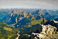 Blick zum Karwendel